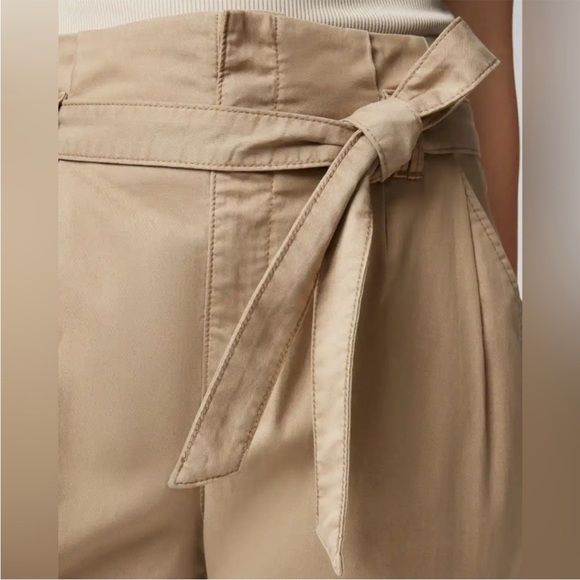 White House Black Market Beige Tapered Ankle High Rise Pants - Picture 7 of 15